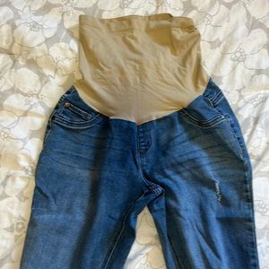 Maternity jeans.